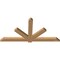 Ekena Millwork Kennewick Timber Gable Bracket, Western Red Cedar, 84"W x 42"H x 3 1/2"D x 5 1/2"F, 12/12 Pitch GBW084X42X0406KEN00SWR - alternate 3